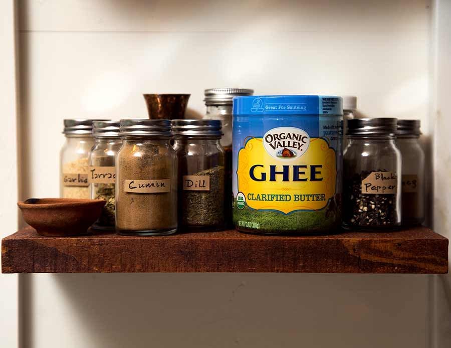 Ghee is used just like oil or butter