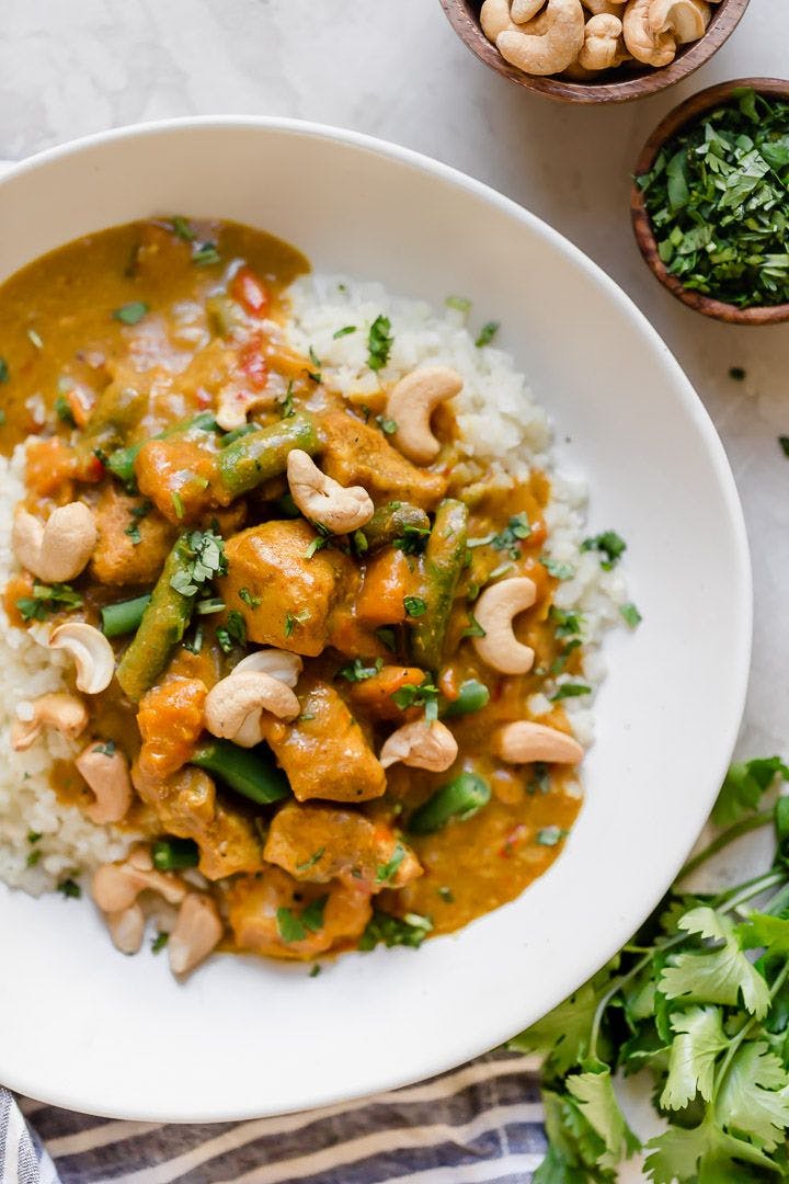 Slow Cooker Sweet Potato Chicken Curry