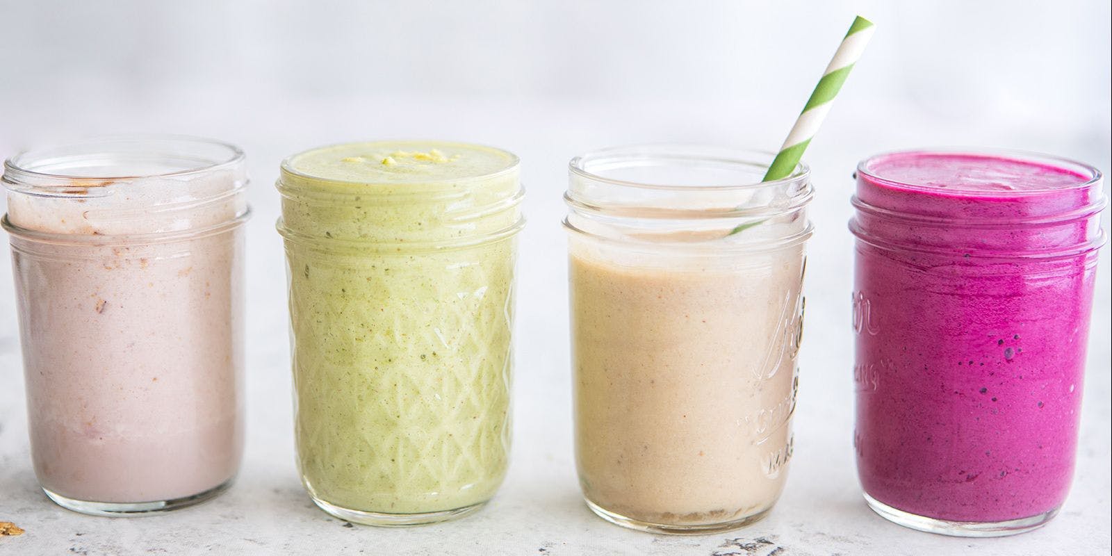 4 healthy smoothie recipes. Photo contributed by Rebecca Clyde.