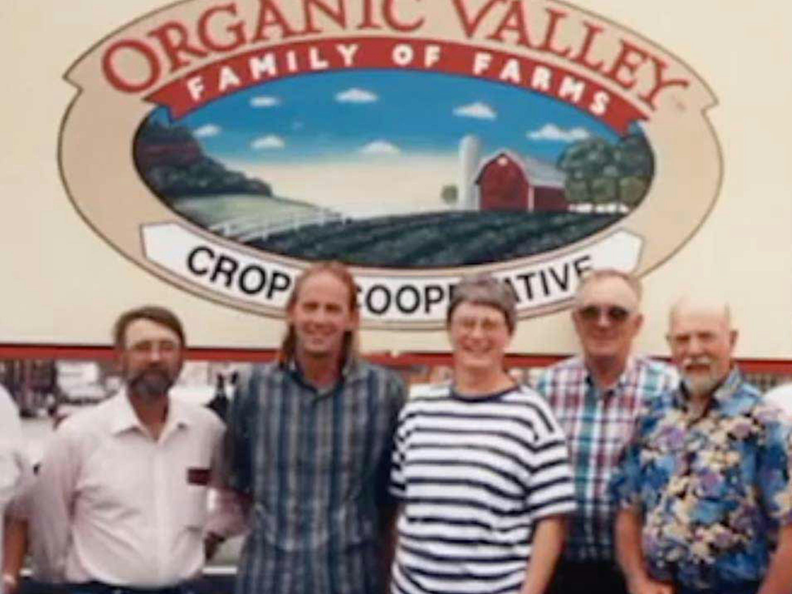 An early photo of Organic Valley's Board of Directors.